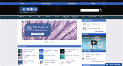 Desktop Screenshot of amsbio.com